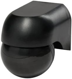 PIR-sensor 180° indendørs/udendørs sort - Elworks