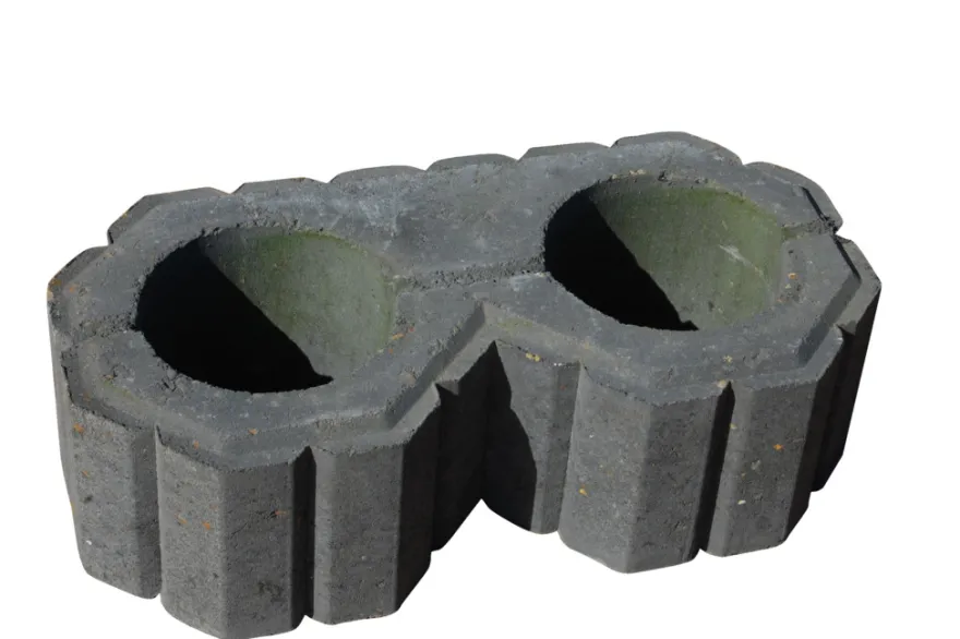 Plantesten Super 8 koks 50 x 25 x 15 cm