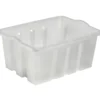 Plast1 klodskasse klar/grå - StackBox 13