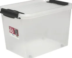 Plast1 plastboks m/låg klar - SystemBox 60