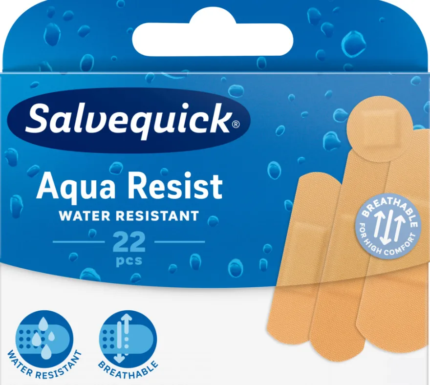 Plaster Salvequick Aqua Resist – 22 stk.