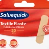 Plaster Salvequick Textile Elastic – 20 stk.