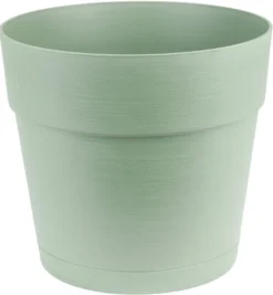 Plastkrukke m/selvvandingsdepot grøn Ø29 cm
