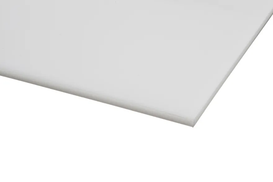 Plastplade hvid 5 x 660 x 500 mm