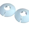 Plastroset 3/8" hvid - 10 stk.