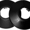 Plastroset 3/8" sort - 2 stk.
