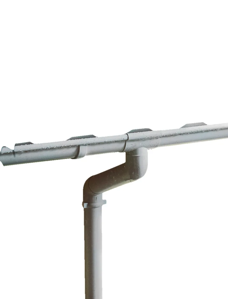 Plasttagrende grå - 4 m