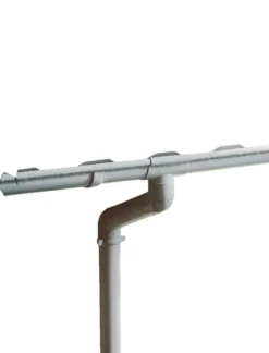 Plasttagrende grå - 2 m