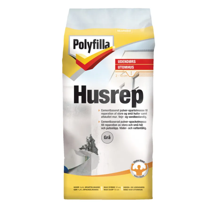Polyfilla husrep udendørs 2,5 kg