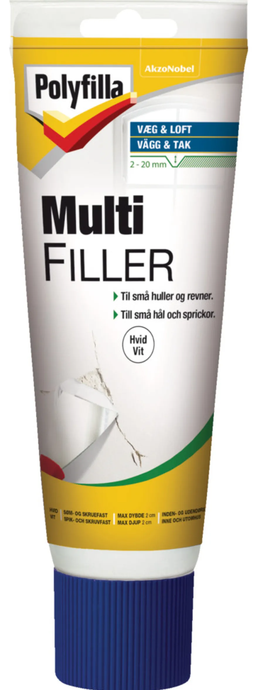 Polyfilla multifiller hvid 330 gram