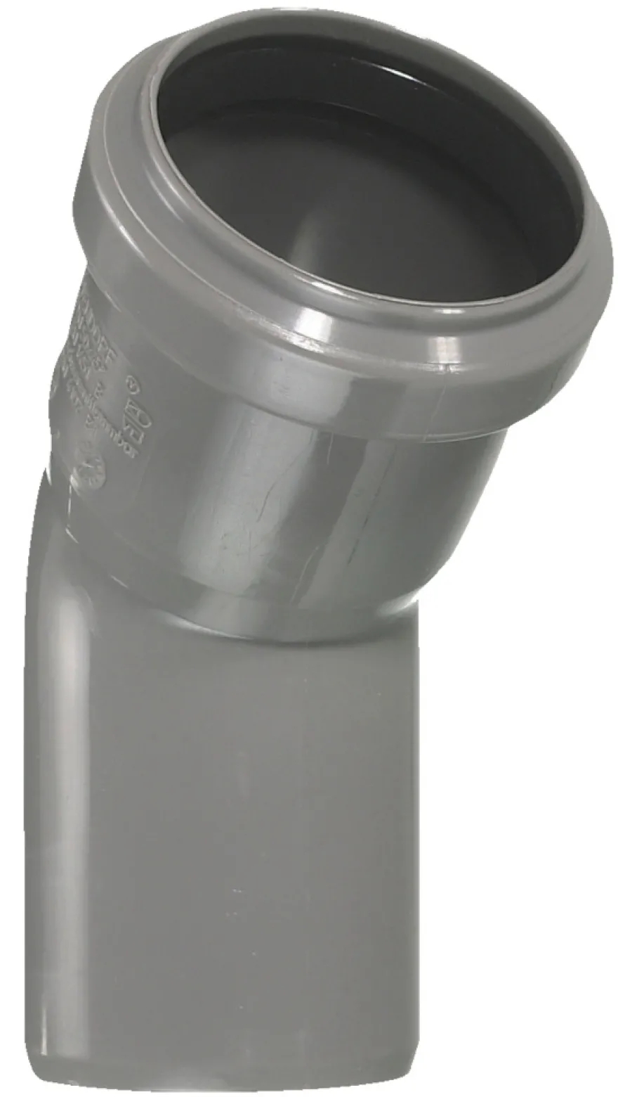 PP bøjning grå 50 mm x 45 gr.