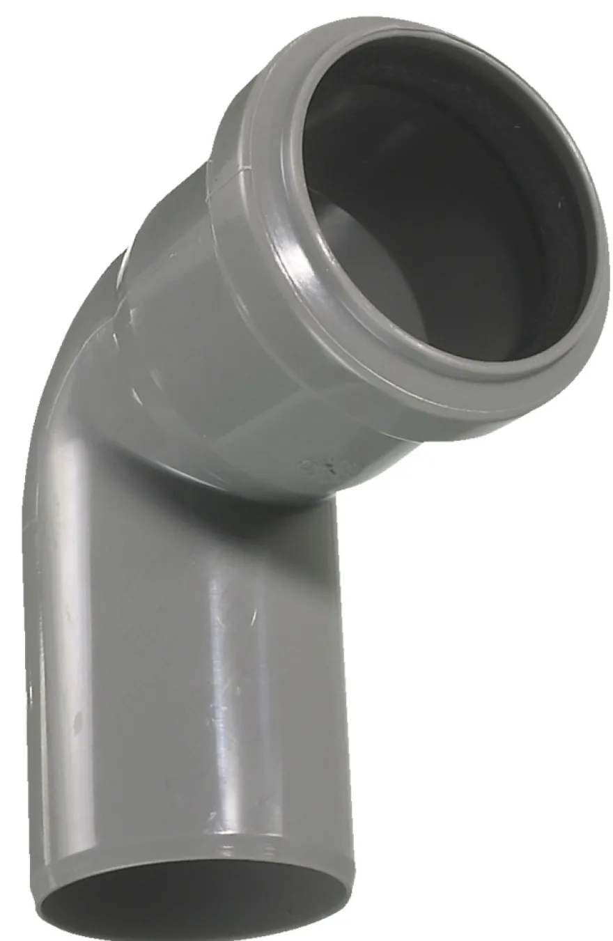 PP bøjning grå 32 mm x 87 gr.