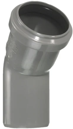 PP bøjning grå 40 mm x 45 gr.