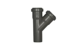 PP grenrør grå 32 mm x 45 gr