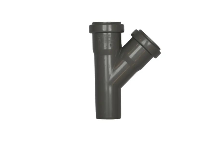 PP grenrør grå 32 mm x 45 gr