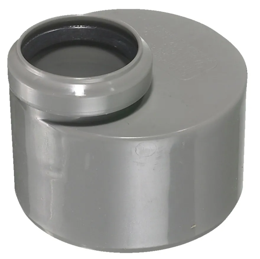 PP reduktion lav grå 110 mm x 50 mm