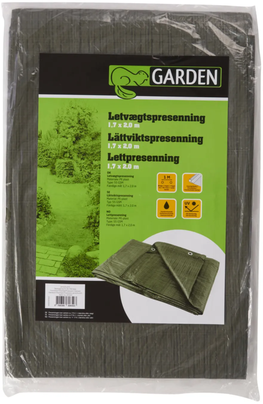 Presenning 170 x 200 cm 3,4 m² - Garden®
