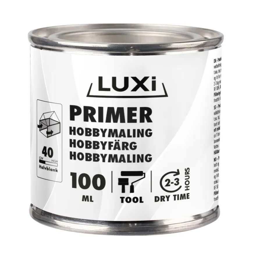 Primer t/hobbymaling 100 ml - LUXI®