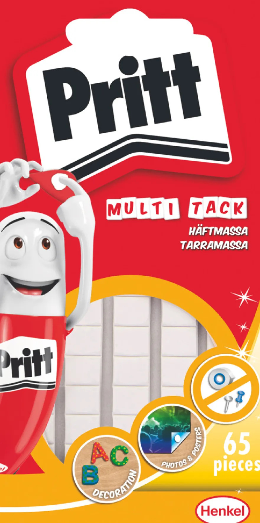 Pritt Multi Tack klæbemasse 65 ruder