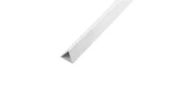 Profilliste ombuk trekantet hvid pvc 1000 mm