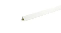 Profilliste ombuk trekantet hvid pvc 1000 mm