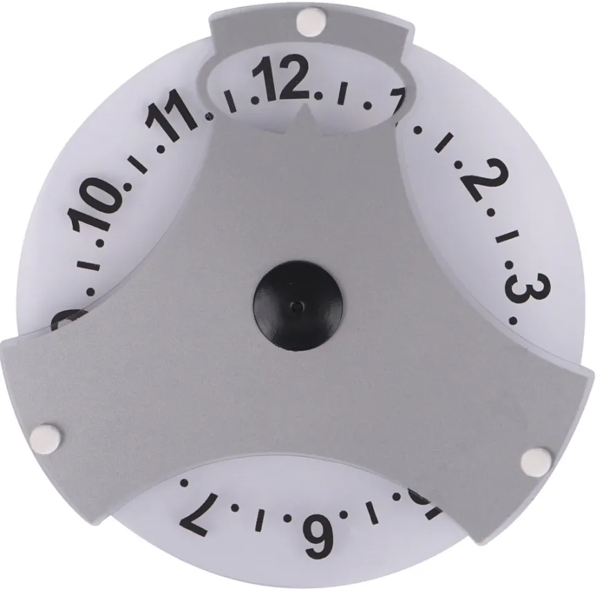 P-skive Trio sølv Ø10 cm - AutoZone®