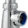 Pungvandlås PP krom 1 1/4" x 32 mm