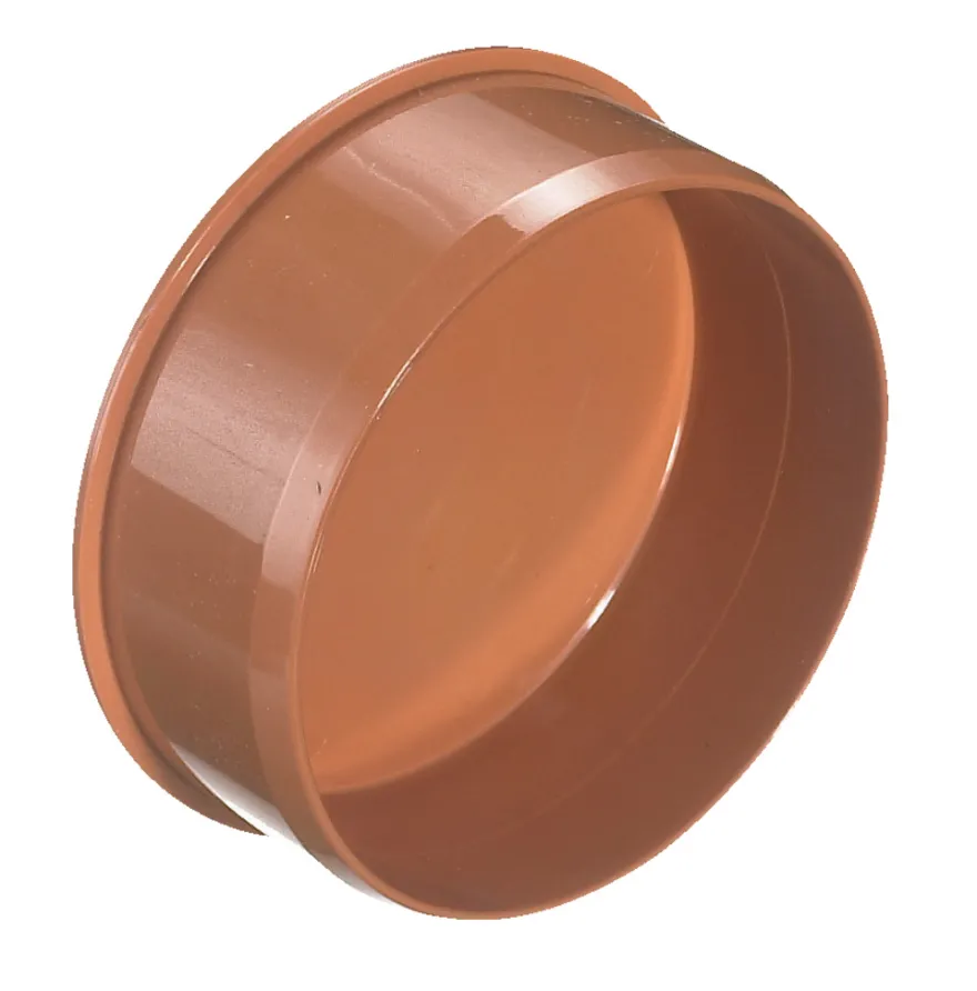 PVC kloakprop 110 mm rød