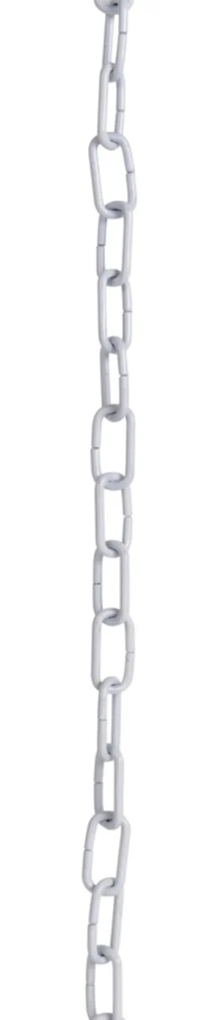 Pyntekæde hvid 2 meter