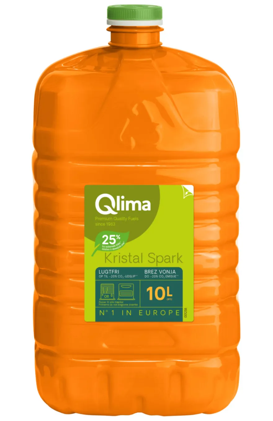 Qlima Kristal Spark brændstof - 10 liter
