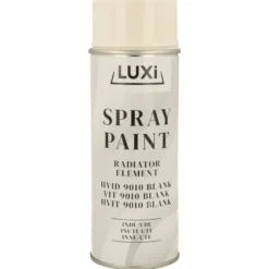 Radiatorspray hvid blank - LUXI®
