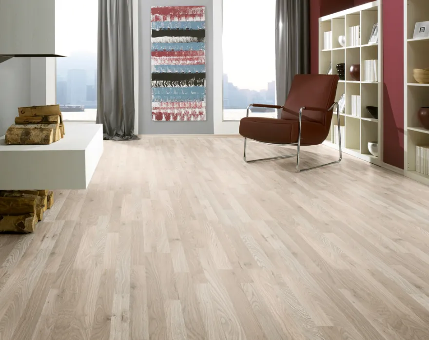 Readyfix laminatgulv planet collection - hvid eg