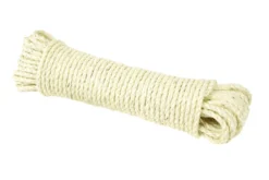 Reb sisal 3-slået Ø6 mm 25 meter