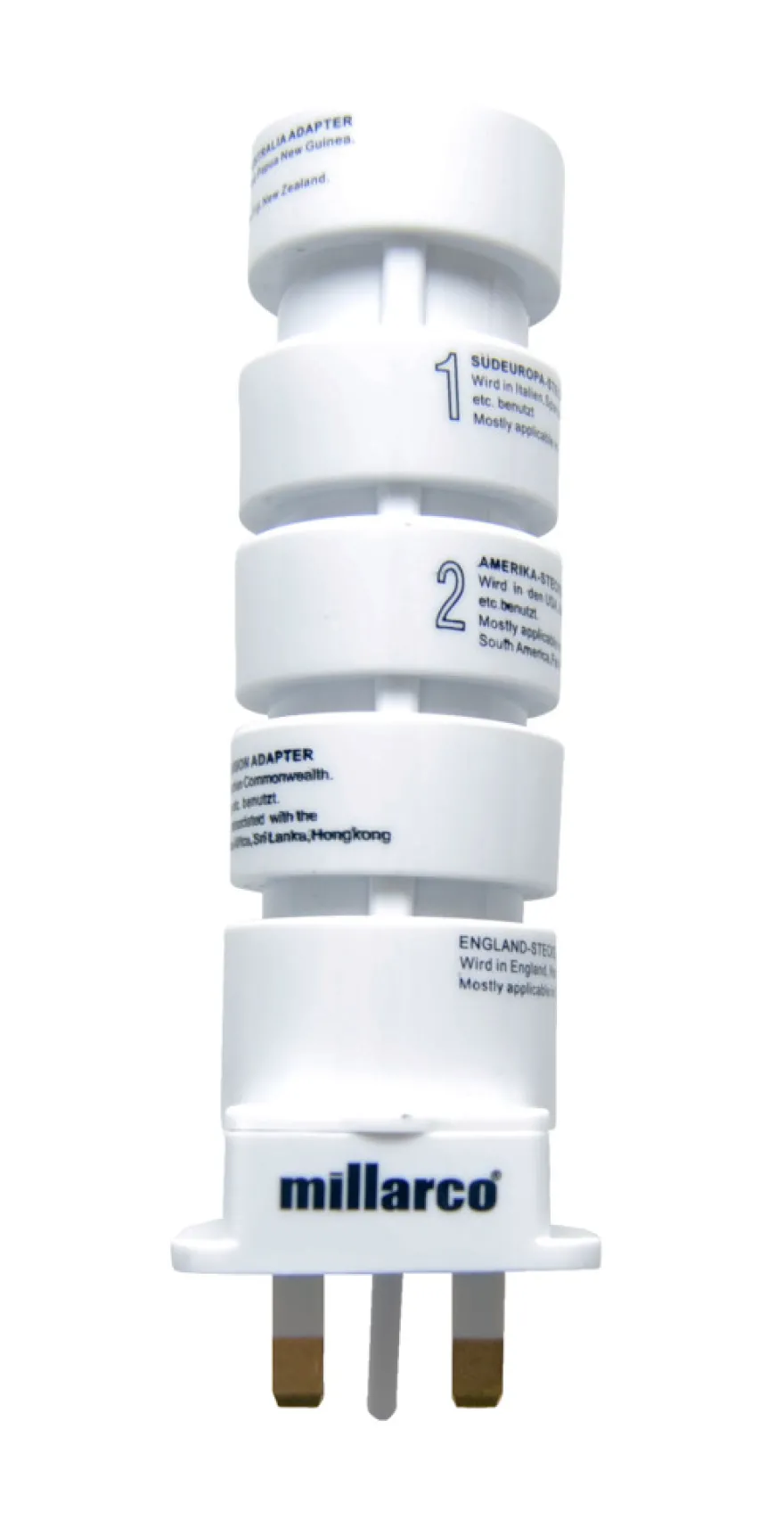 Rejseadapter 5 i 1