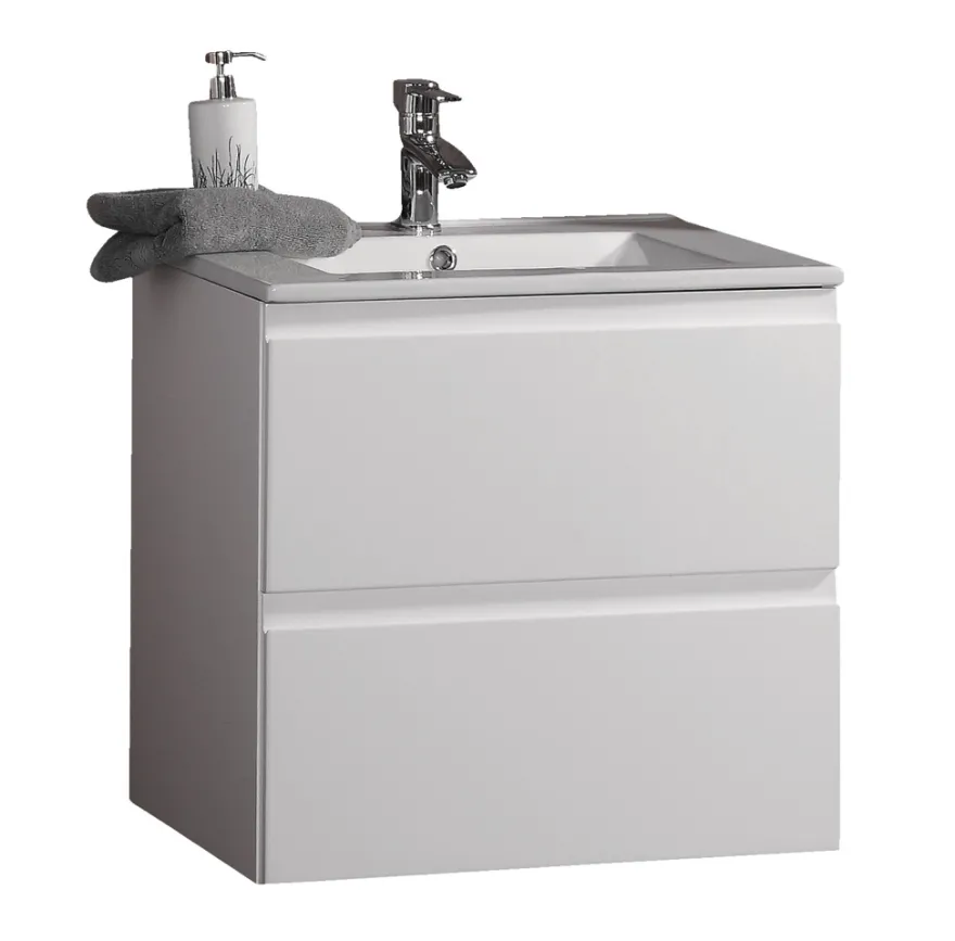 Reno underskab m/vask 60 cm hvid