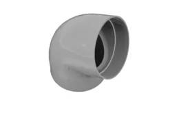 Rodena PVC bøjning 67 gr. grå