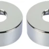 Roset til brusearmatur 3/4" x H25 mm krom - 2 stk.