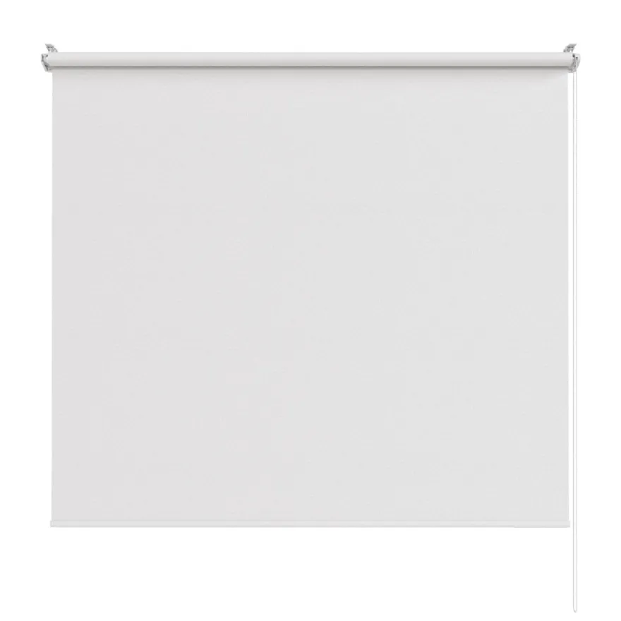 Rullegardin hvid 90 x 210 cm mørklægning