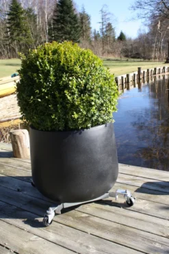 Rullevogn til parasolfod og krukker - Garden®