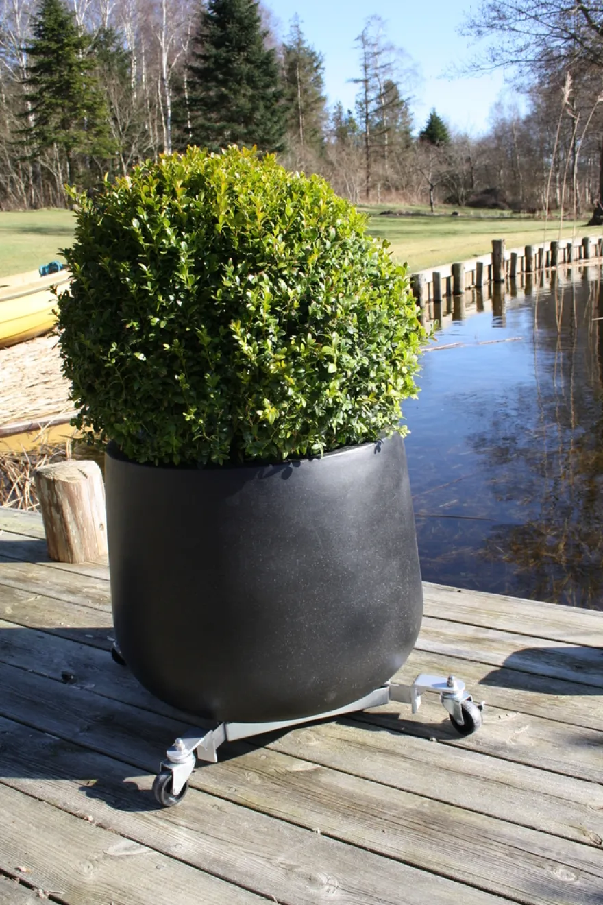 Rullevogn til parasolfod og krukker - Garden®