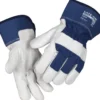 Safe-On Granat arbejdshandsker bomuld/skind str. 10