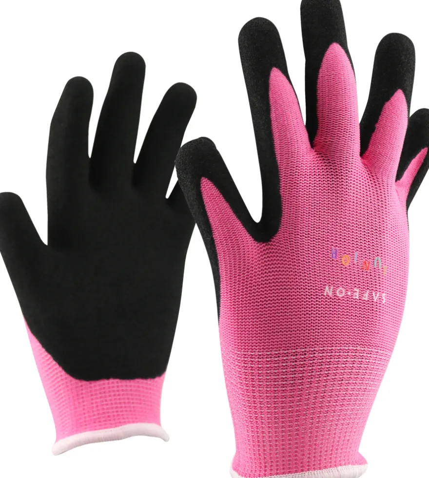 Safe-On Junior handsker 6-8 år pink