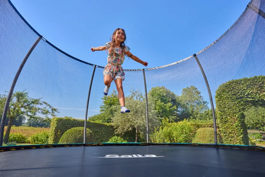Salta Cosmos trampolin med sikkerhedsnet Ø366 cm