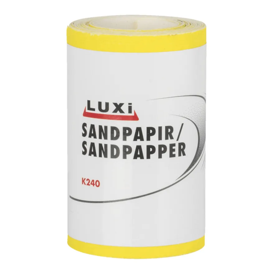 Sandpapir rulle korn 240 – 93 mm x 5 m - LUXI®