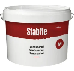 Sandspartel M 10 liter lys grå - Stabile®