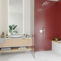 SCG Mosaik fliser brunrød 10 net (0,9 m²)