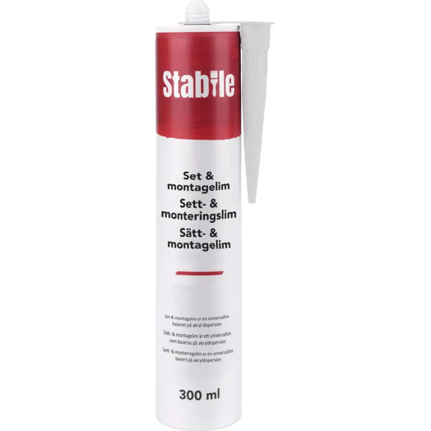 Set- & montagelim 300 ml - Stabile®