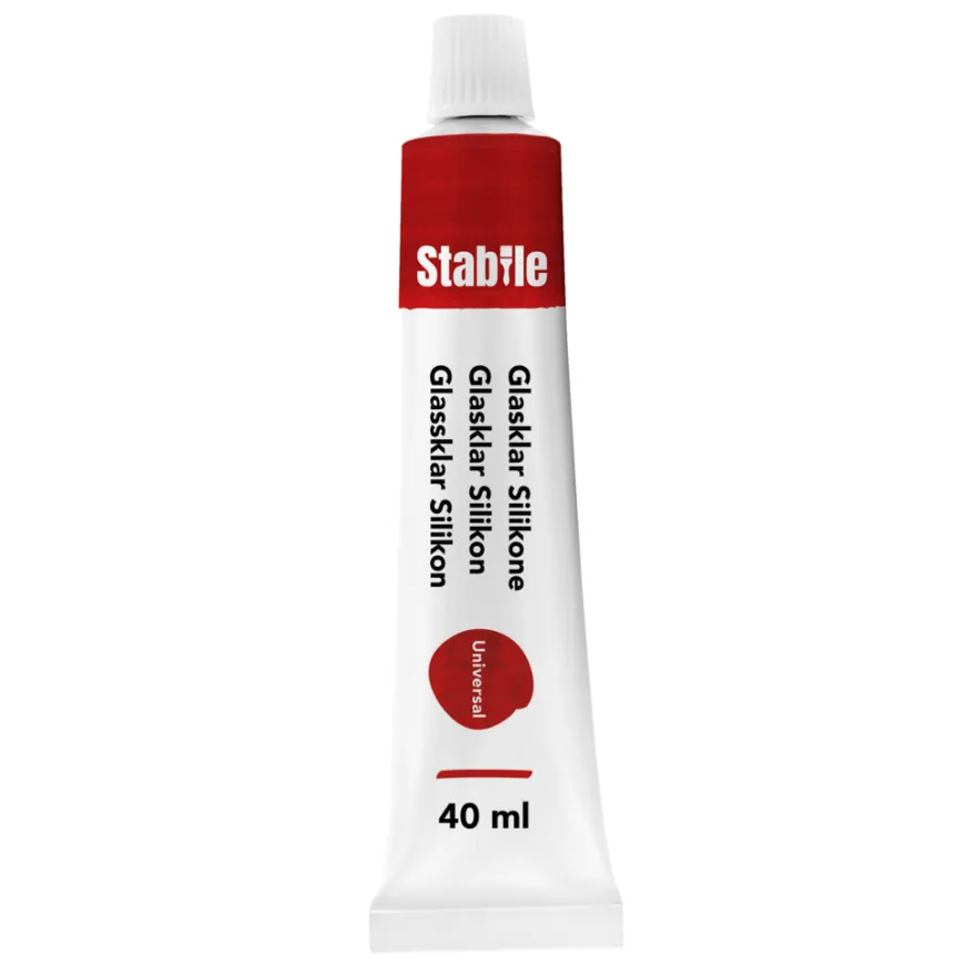 Silikone glasklar 40 ml - Stabile®