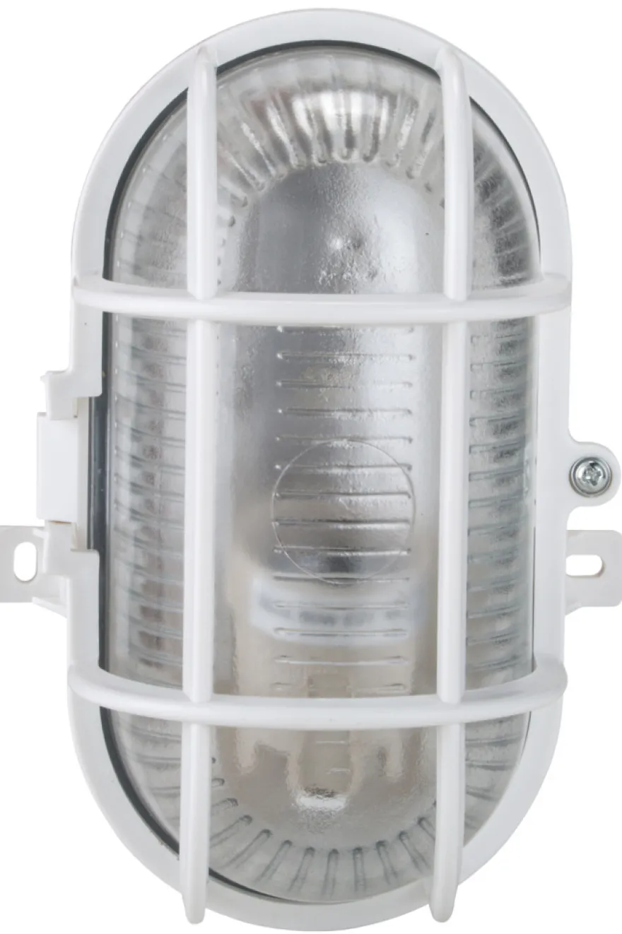 Skotlampe hvid