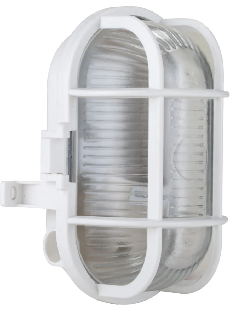 Skotlampe hvid